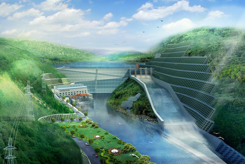 和田老挝南塔河1号水电站项目